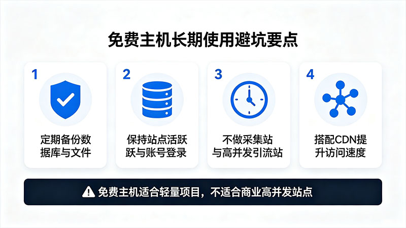 2026免费建站主机实测横评|InfinityFree VS DataOnline 双永久免费主机怎么选?